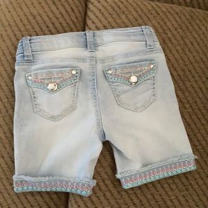 Little girl jean shorts